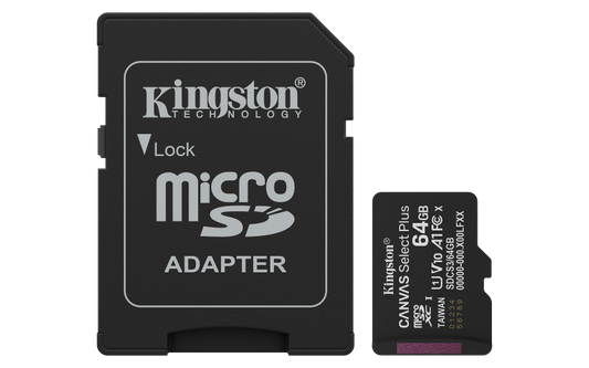 Card de memorie Kingston Canvas Select Plus Gen3 Micro-SDXC
