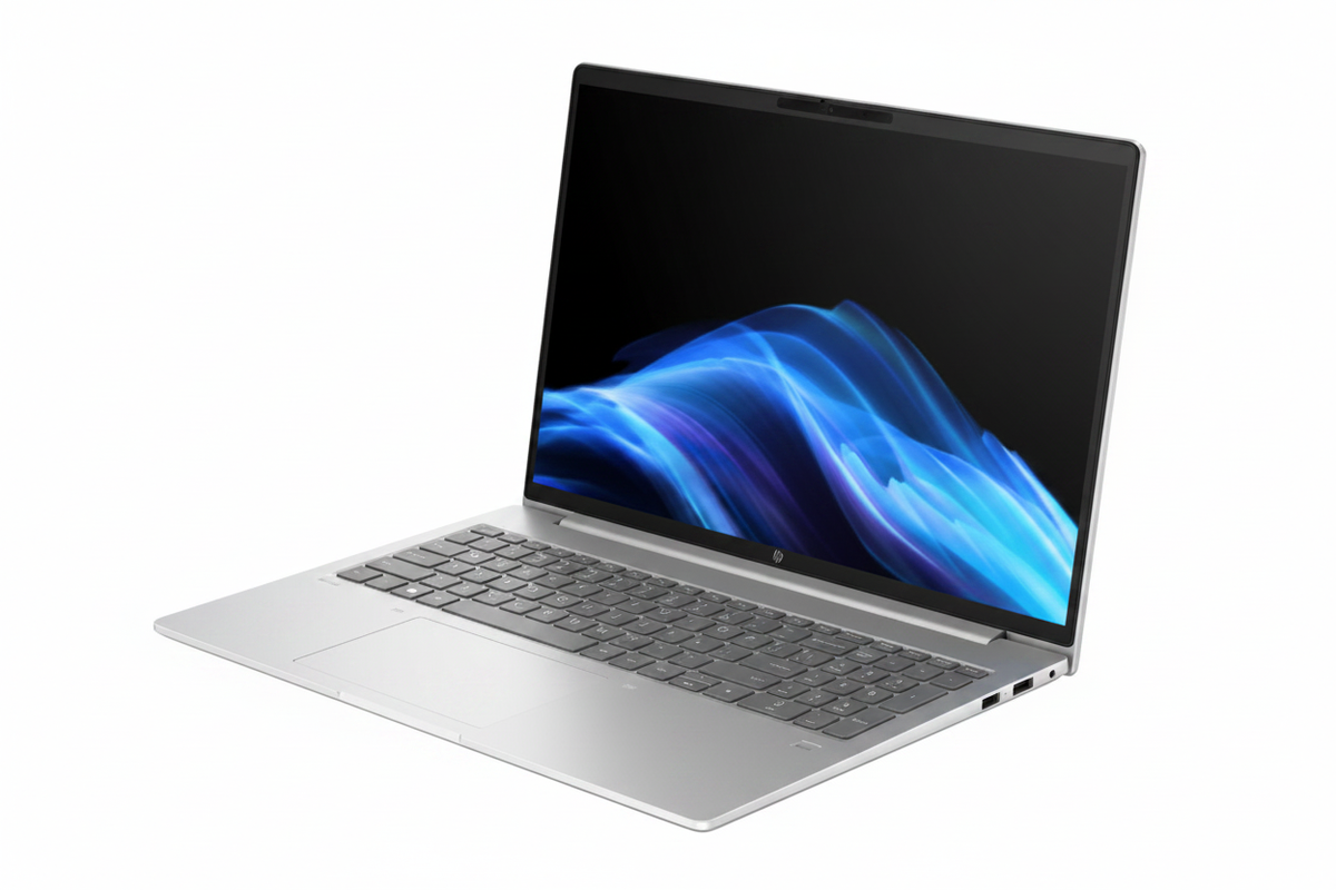 Laptop HP ProBook 4 white background