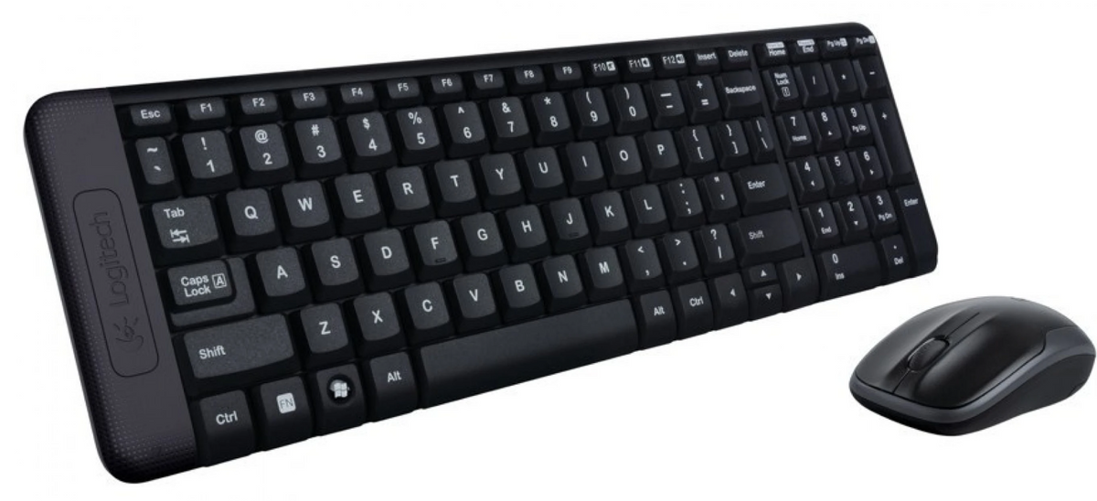 Kit Wireless tastatura si mouse Logitech MK220